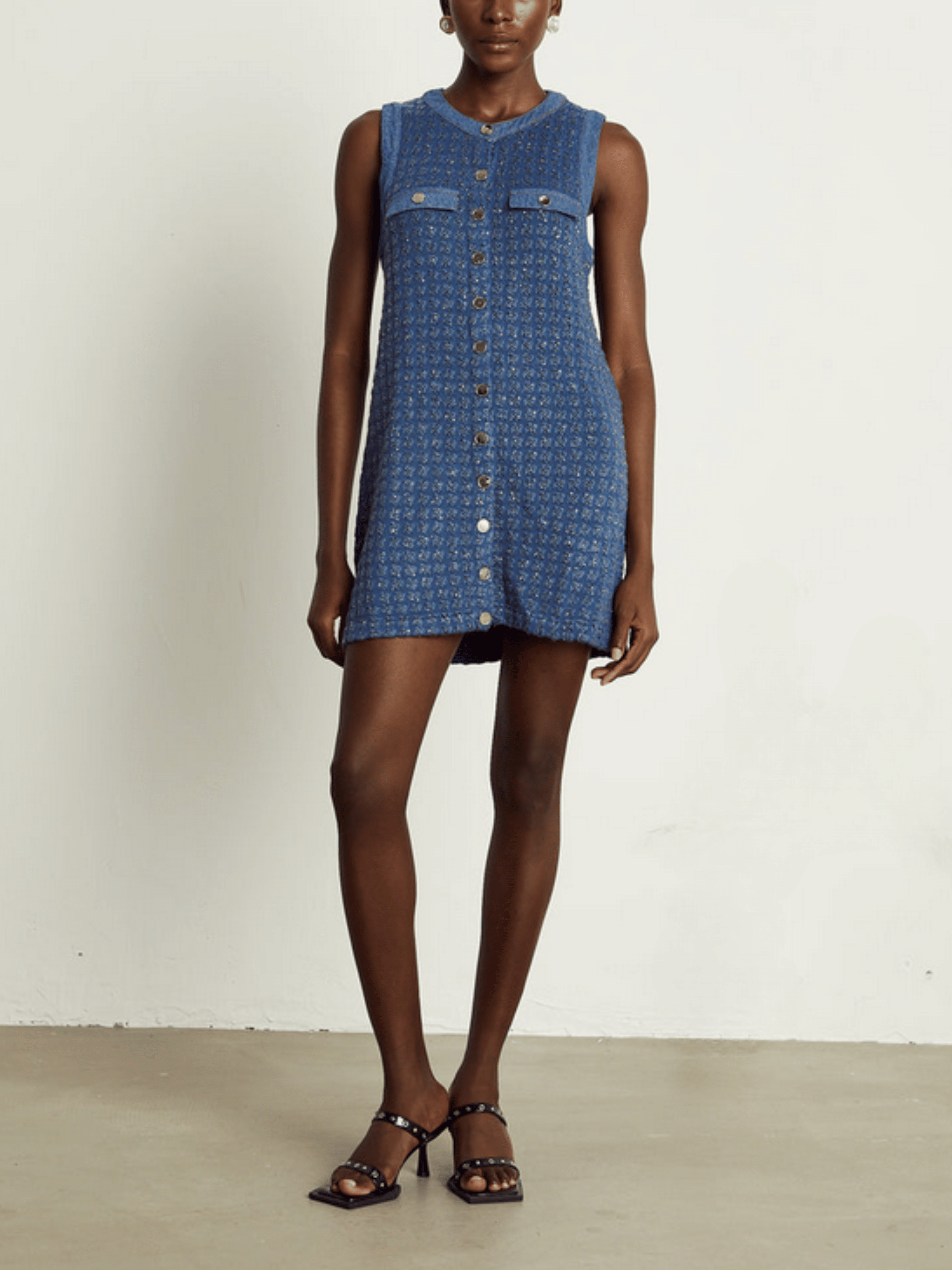 BLUE BOULEVARD – Gestricktes Minikleid