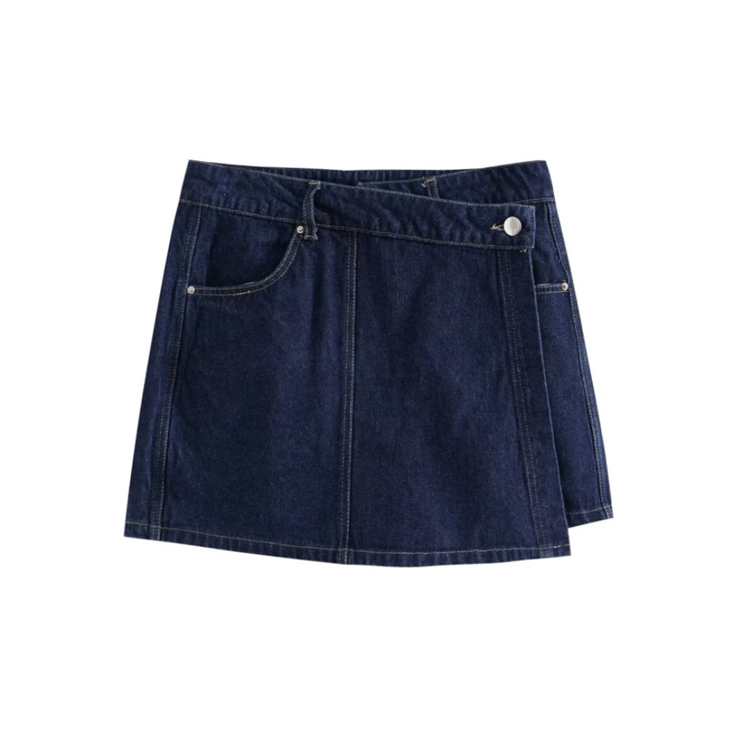STREET CHIC – Modernes Denim-Co-Ord in Blau