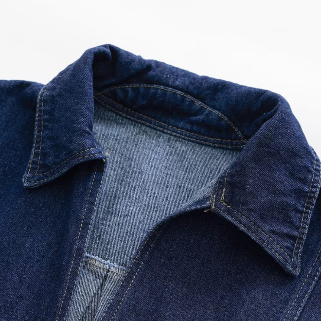 STREET CHIC – Modernes Denim-Co-Ord in Blau