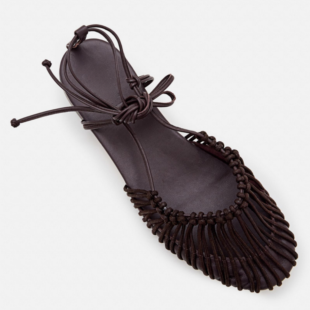 RomaLace – Braided summer sandals with laces