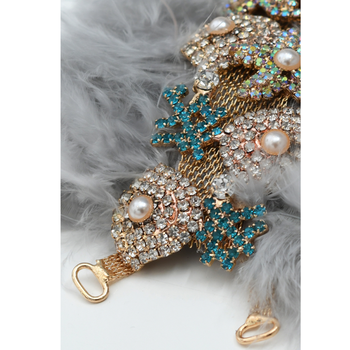 Dreamy Feather Royal – Grau