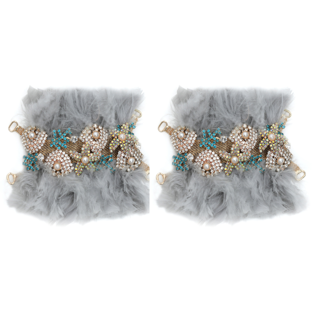 Dreamy Feather Royal – Grau