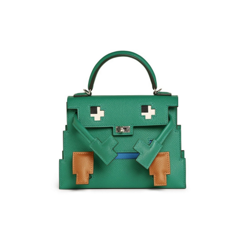 Pixelle – Mini Mosaic Leder Handtasche
