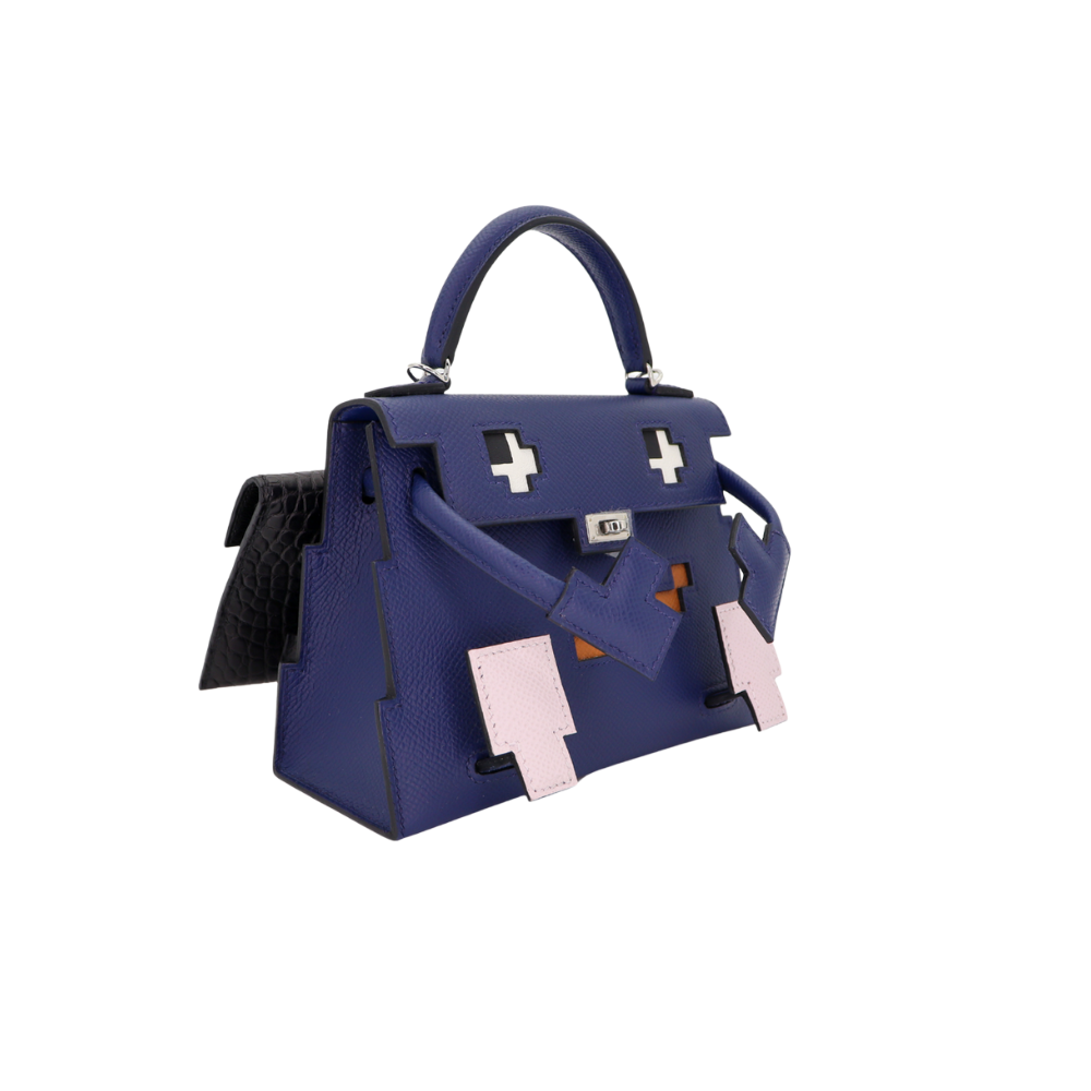 Pixelle – Mini Mosaic Leder Handtasche