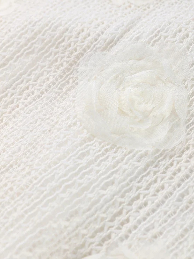 Floravia Set – 3D Flower Skirt &amp; Sweater Outfit