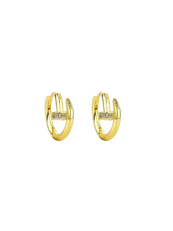 Nivara Hoops – 925 Sterling Silber Creolen