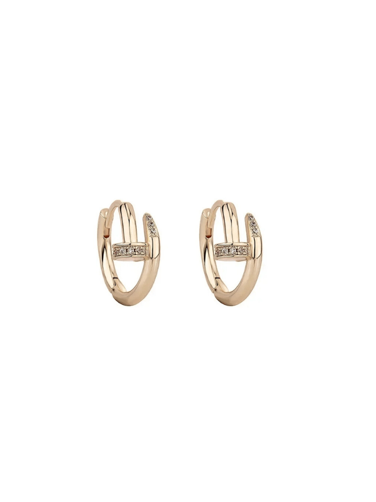 Nivara Hoops – 925 sterling silver hoop earrings