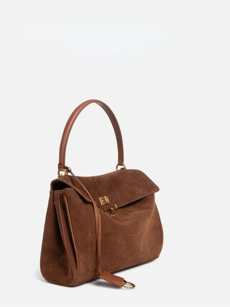 Veloria Tote – Retro Leder Shopper