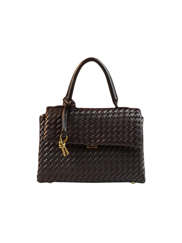 Liora Weave Tote – Handgefertigte Flecht-Tasche für Damen