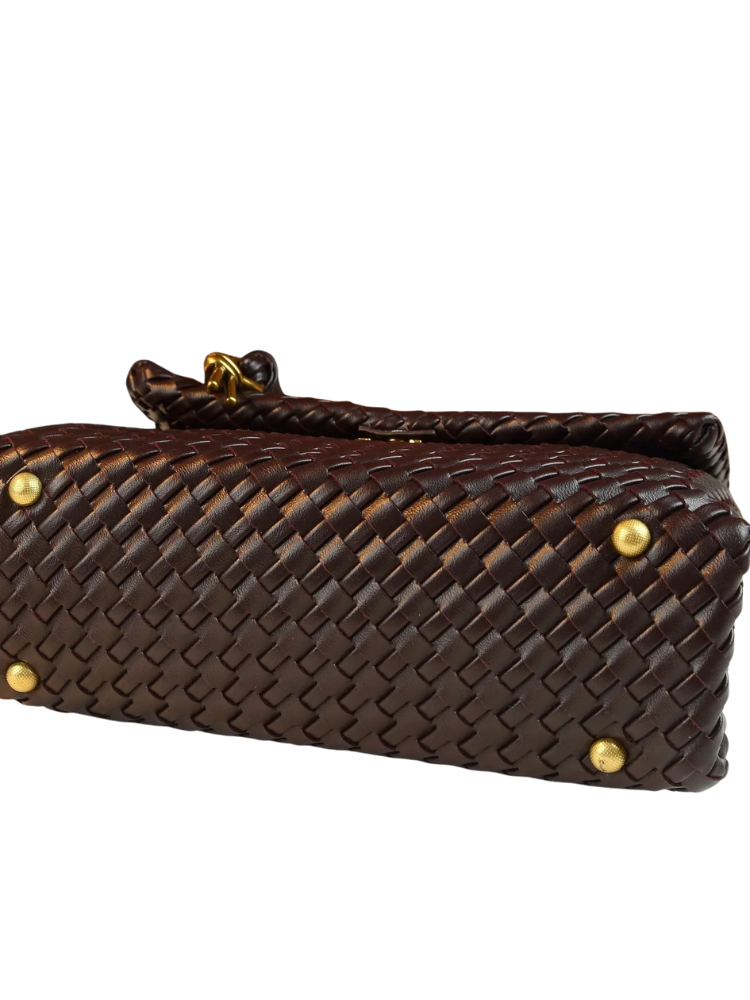 Liora Weave Tote – Handgefertigte Flecht-Tasche für Damen