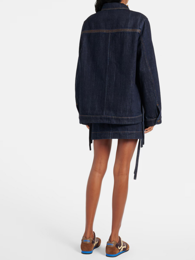 Deniva Jacket – Damen Jeansjacke mit Oversized-Schnitt