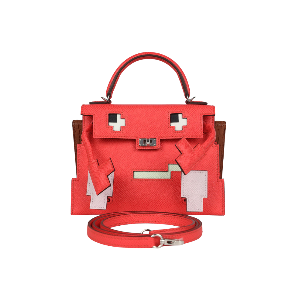 Pixelle – Mini Mosaic Leder Handtasche