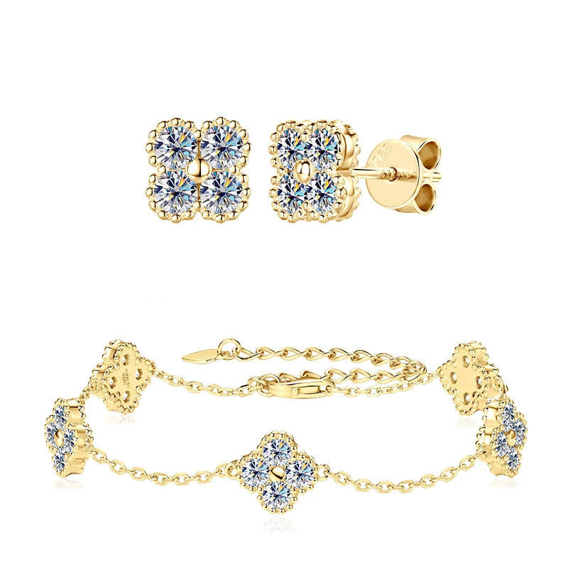 Floréa Set – 3-in-1 Moissanite Schmuckset
