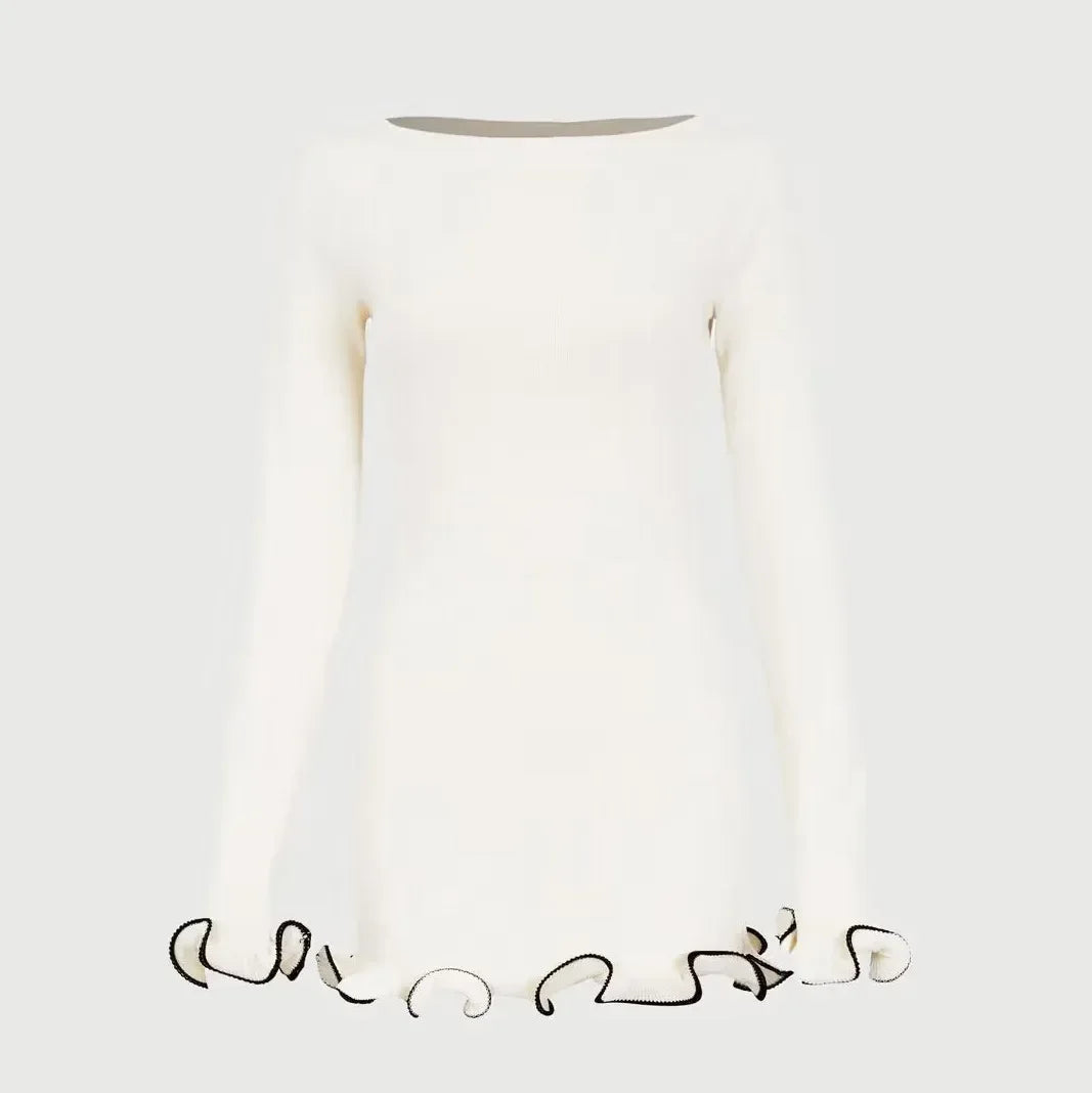 Luxe Chic Strick-Minikleid