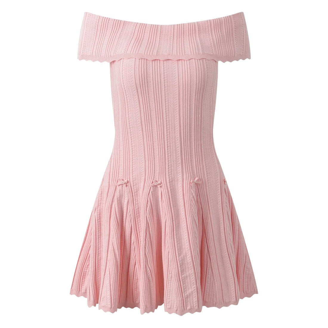 Elivra Dress – Elegantes Strick Mini Kleid