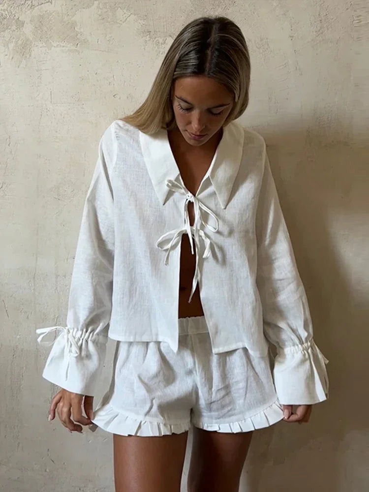 Linen Glow Set – Sommerlicher Zweiteiler