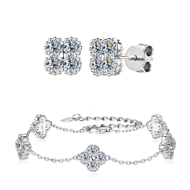 Floréa Set – 3-in-1 Moissanite Schmuckset