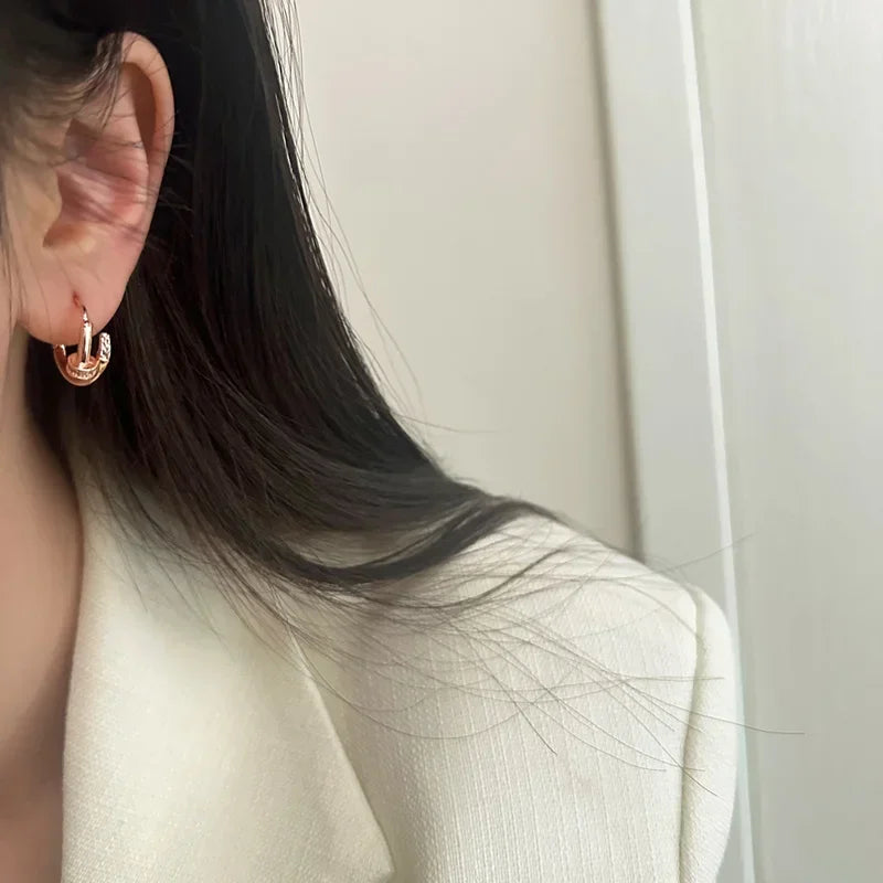 Nivara Hoops – 925 Sterling Silber Creolen