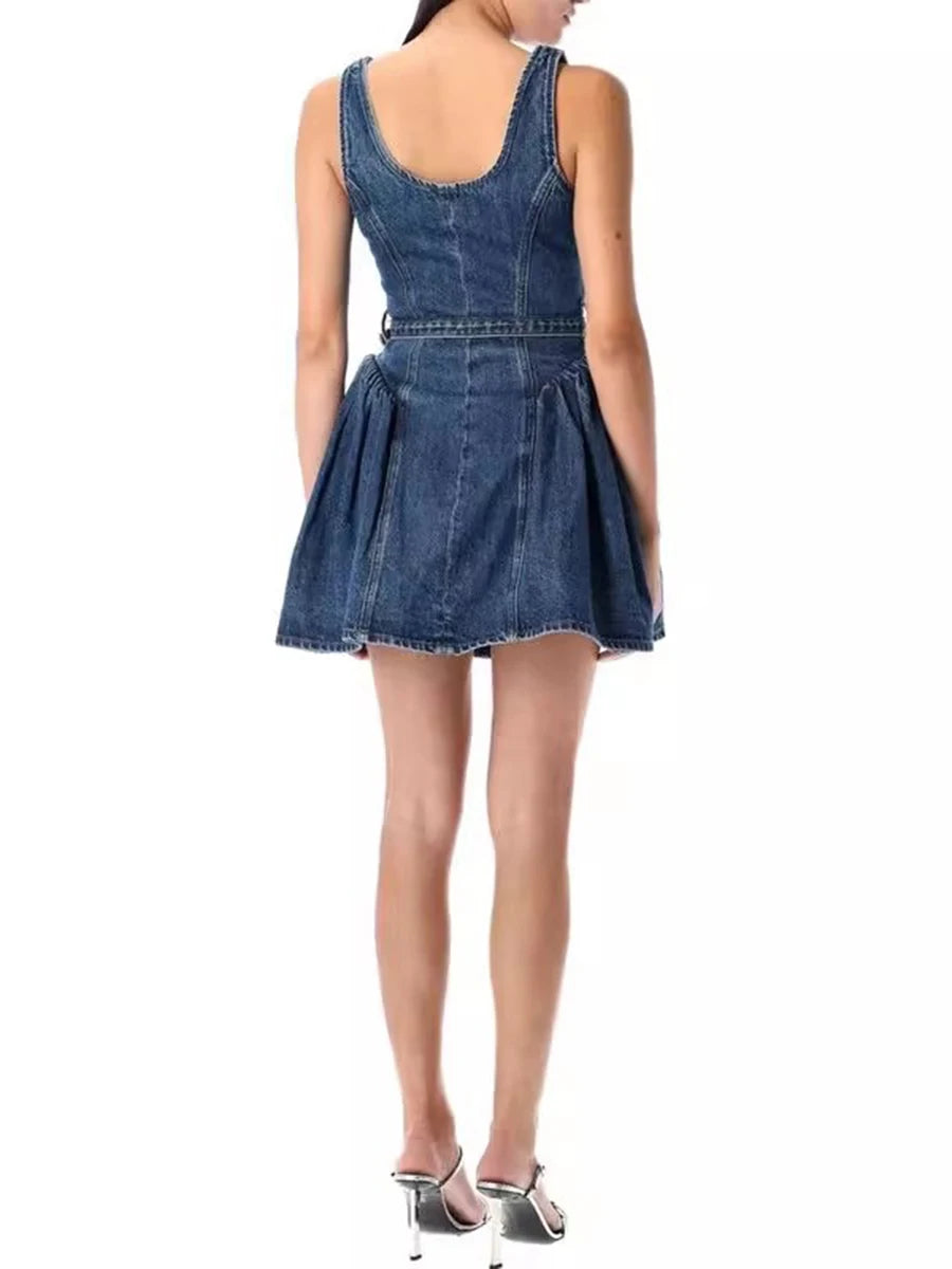 Elowen – Vintage Patchwork Empire Dress