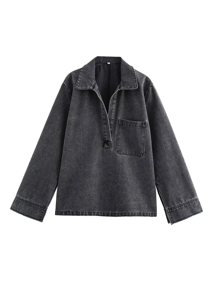 Urban Fold denim two-piece