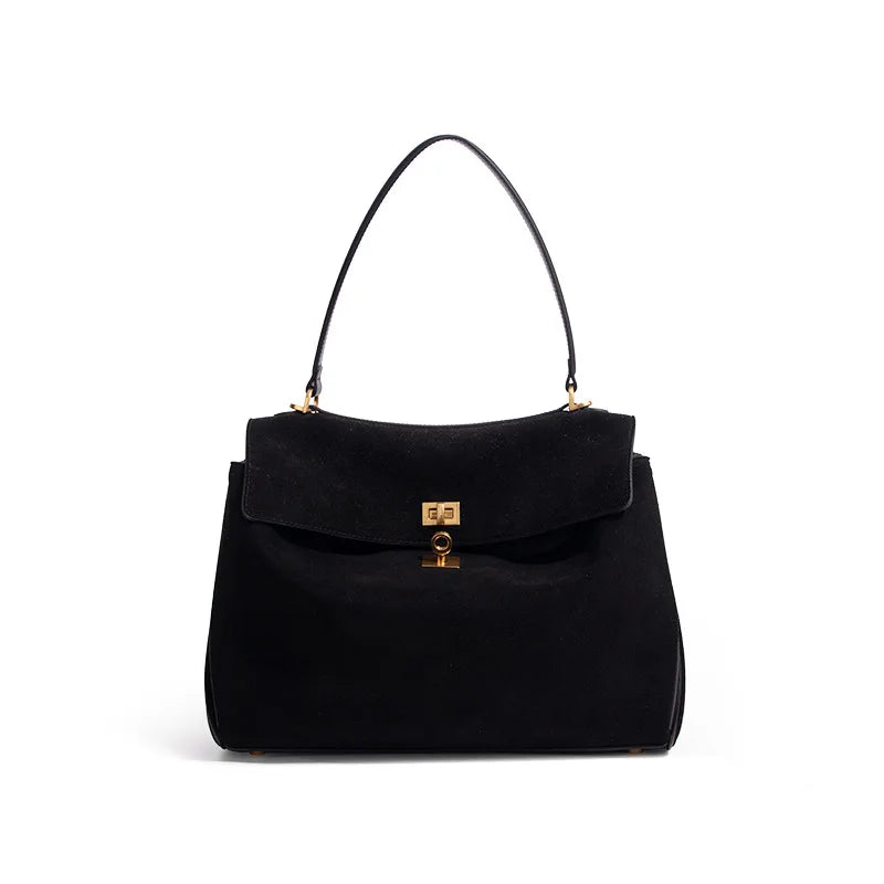 Veloria Tote – Retro Leder Shopper