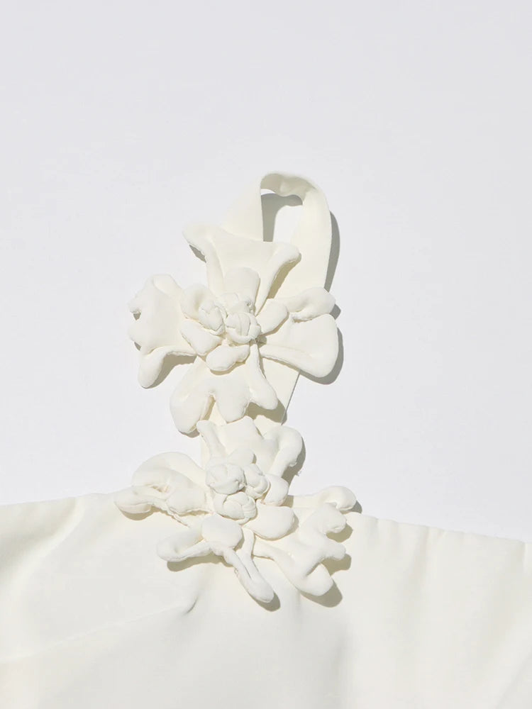 Lyra – Two-piece A-line summer set with appliqués 