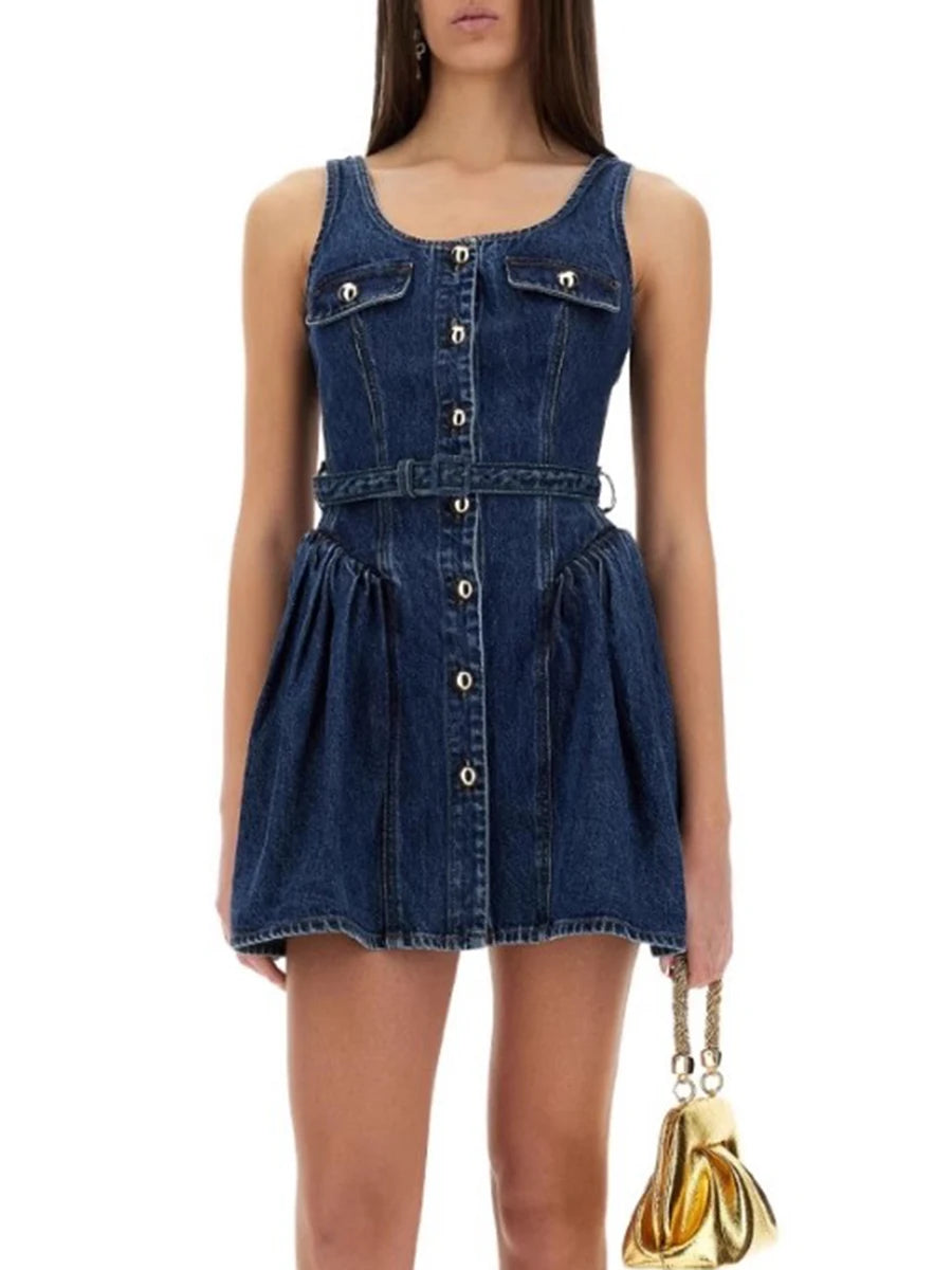 Elowen – Vintage Patchwork Empire Dress