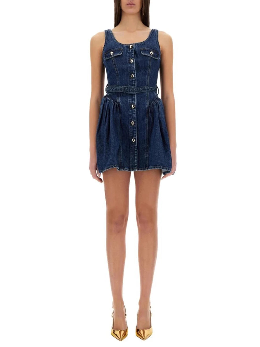 Elowen – Vintage Patchwork Empire Dress