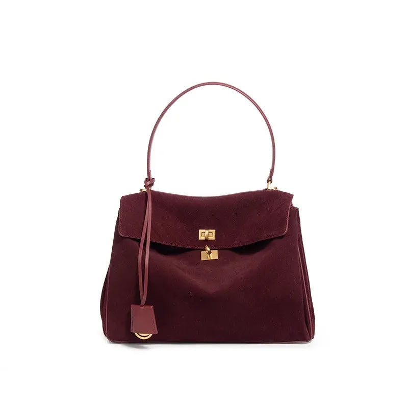 Veloria Tote – Retro Leder Shopper