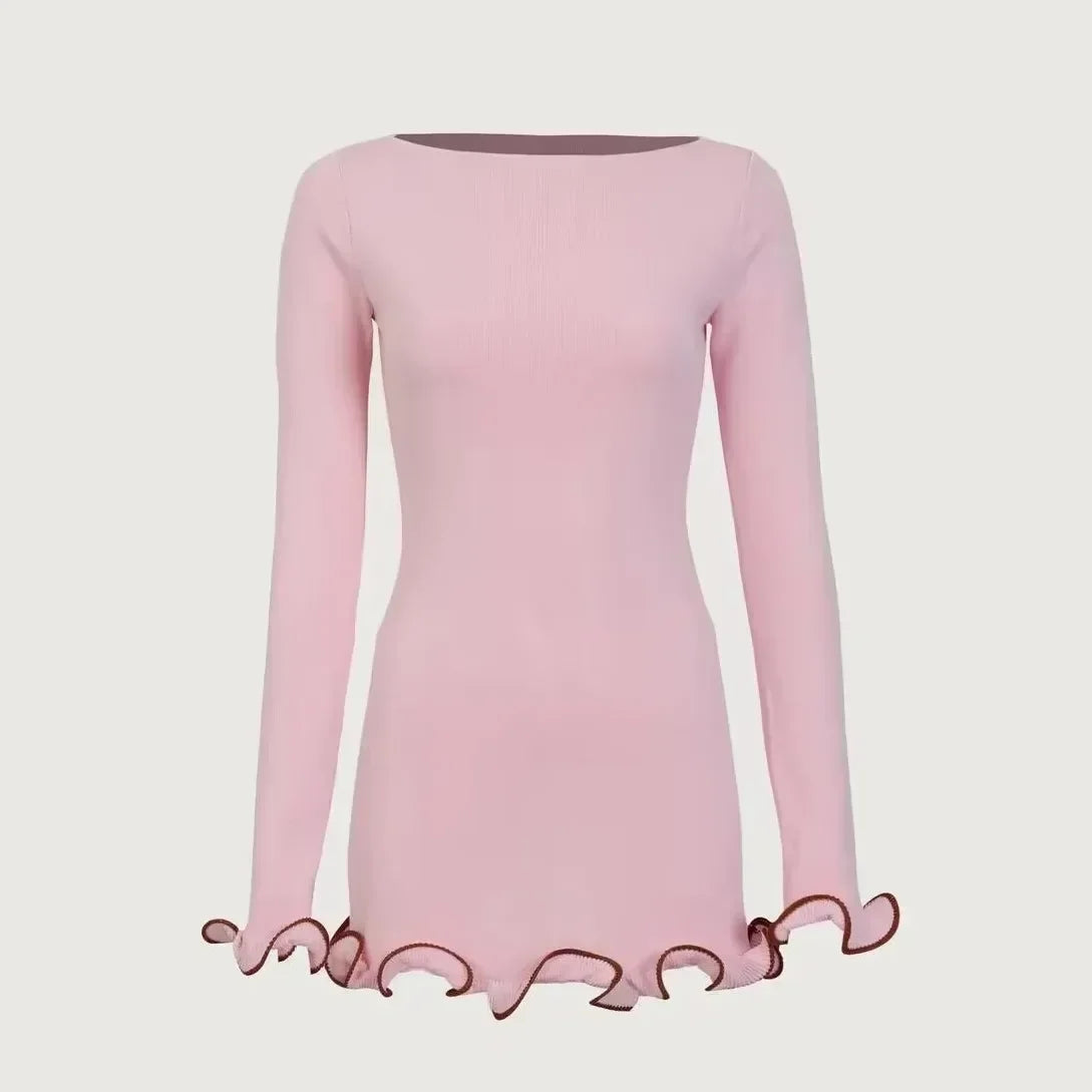 Luxe Chic Strick-Minikleid