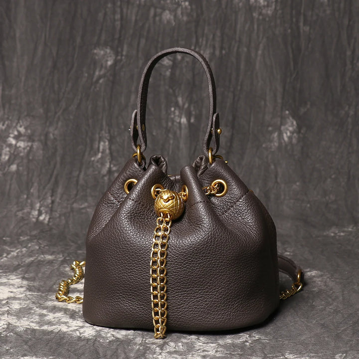 Velmira Bucket Bag – Leder Umhängetasche