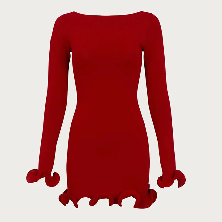 Luxe Chic Knit Mini Dress