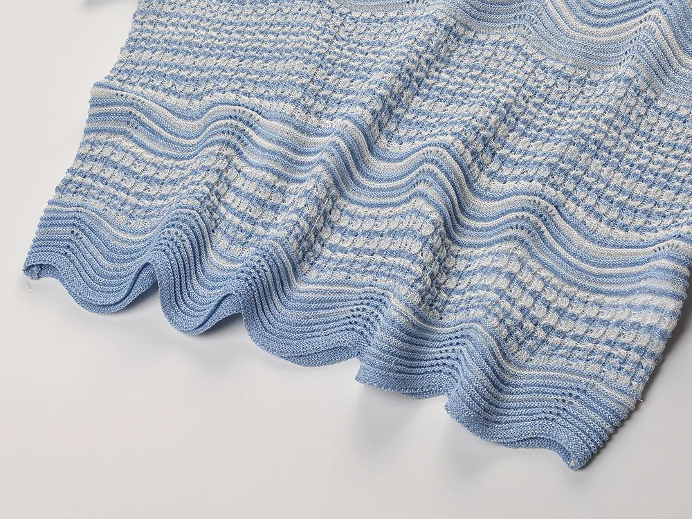 Serenya Knit Set – Strick Top & Maxi Rock
