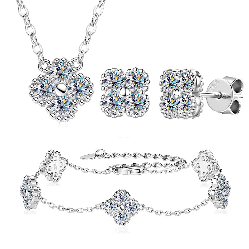 Floréa Set – 3-in-1 Moissanite Schmuckset
