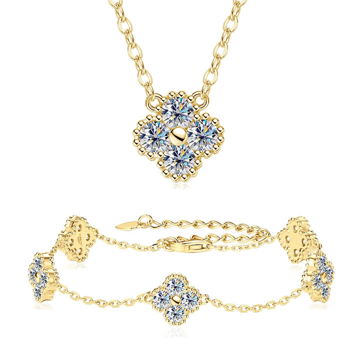 Floréa Set – 3-in-1 Moissanite Schmuckset