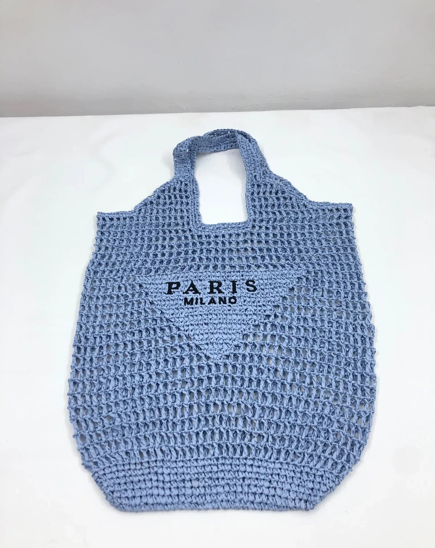 Solina – Handgefertigte Basttasche aus natürlichem Raffia mit Hohlmuster