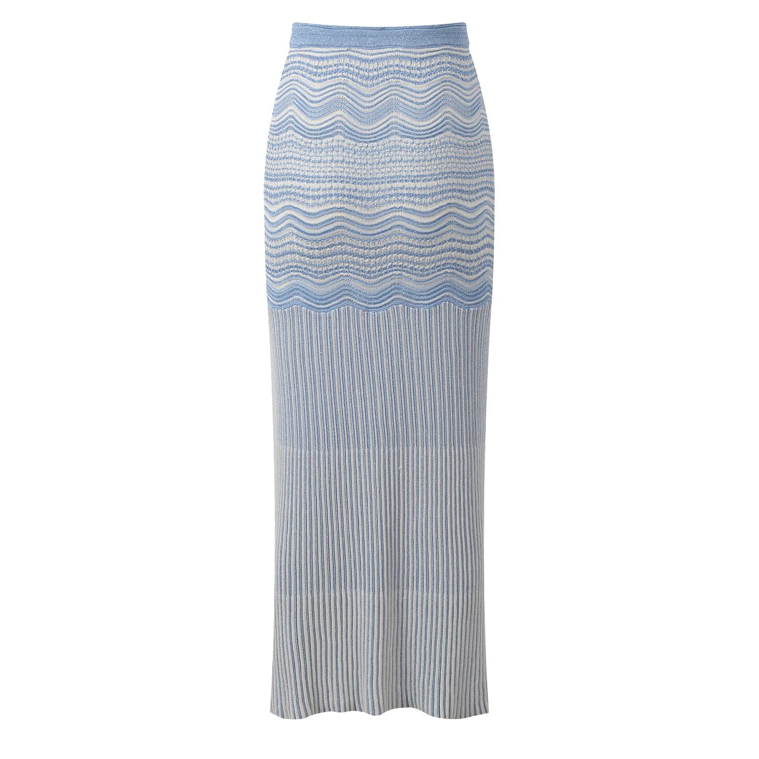 Serenya Knit Set – Strick Top & Maxi Rock