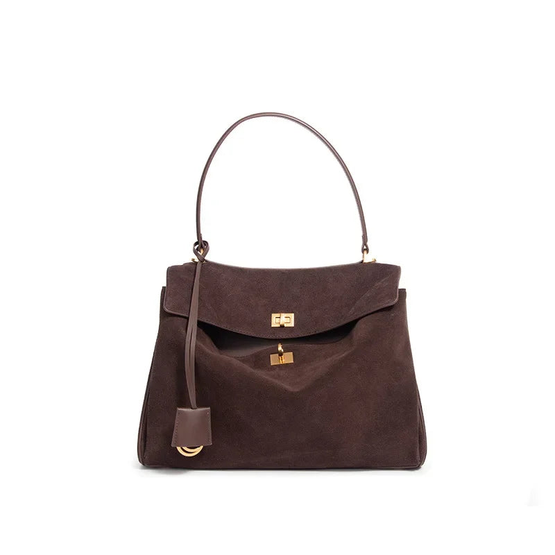 Veloria Tote – Retro Leder Shopper