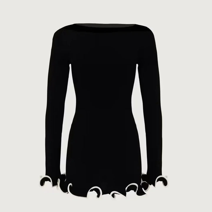 Luxe Chic Knit Mini Dress