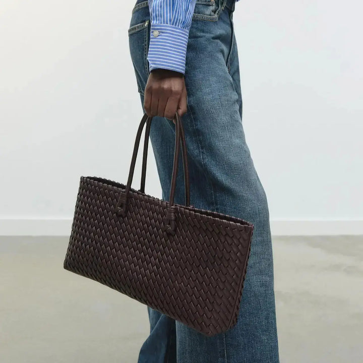 Vera Gewebte Shopper-Tasche