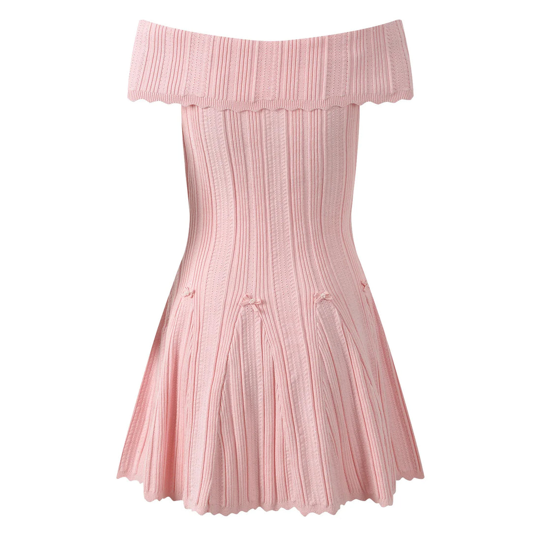 Elivra Dress – Elegantes Strick Mini Kleid