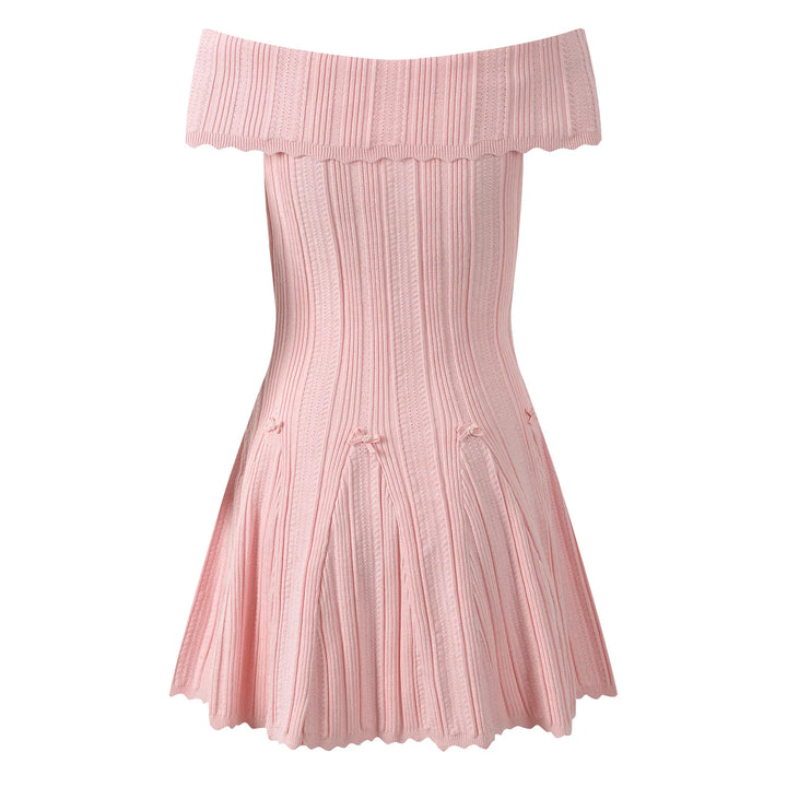 Elivra Dress – Elegantes Strick Mini Kleid