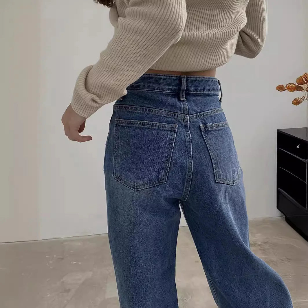 Denira Jeans - Loose Fit Denim Pants