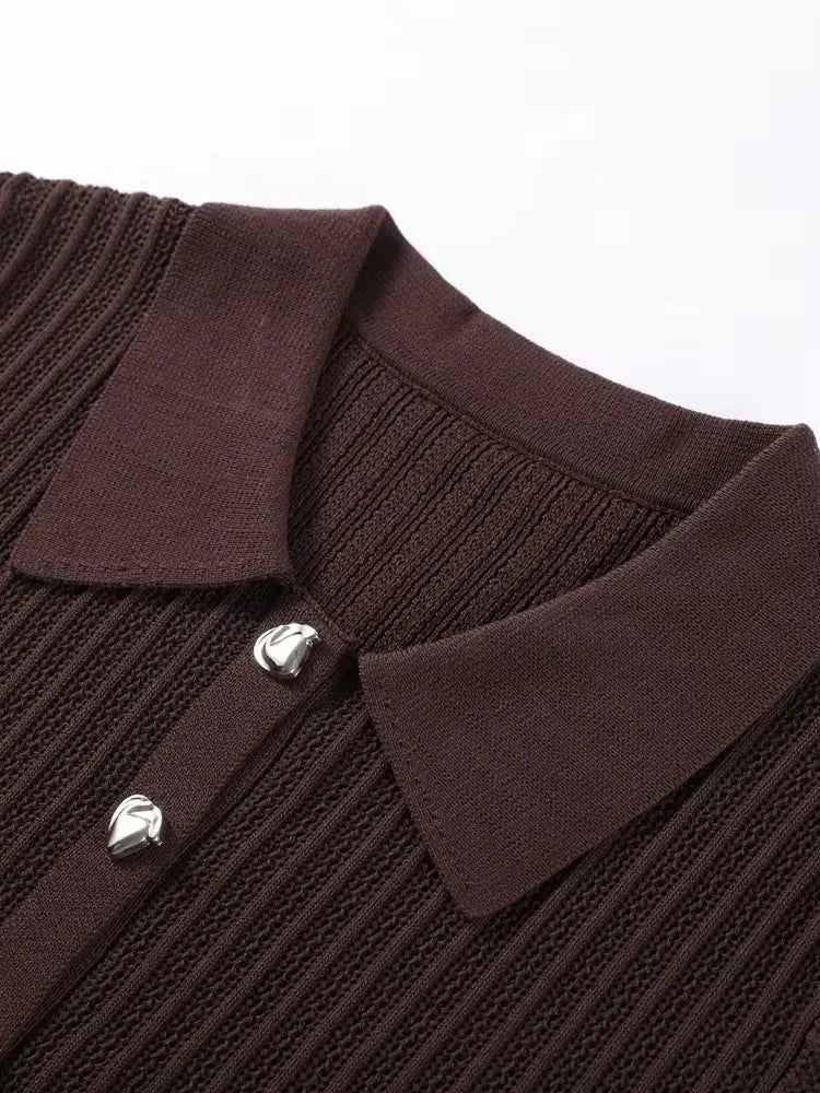 Auralyn Knit Set – Elegantes Strick-Hosen-Set für Damen