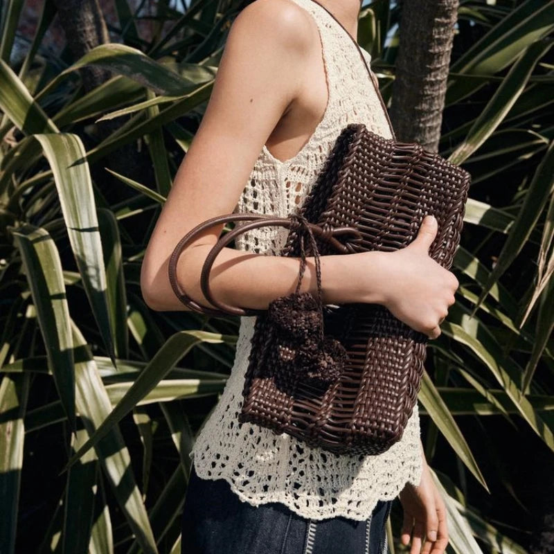 Jule - Geflochtene Handtasche