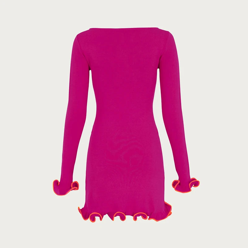 Luxe Chic Strick-Minikleid