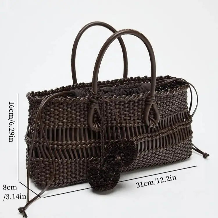 Jule - Geflochtene Handtasche