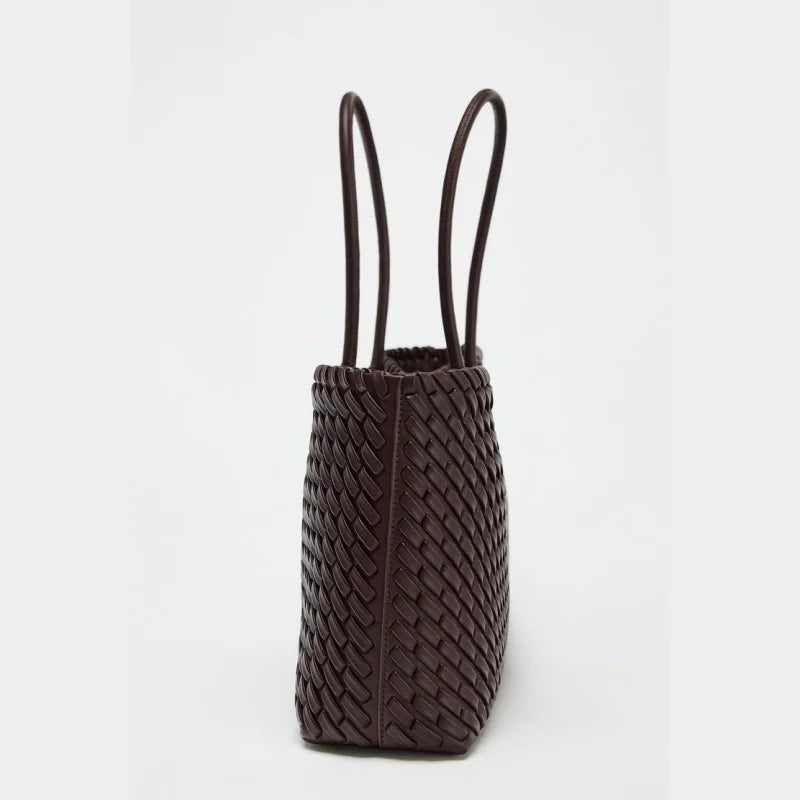 Vera Gewebte Shopper-Tasche