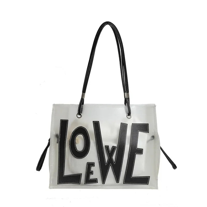Lucent Bag – Transparente Schultertasche