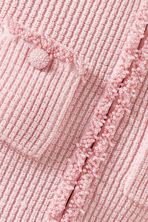 Livia – Strukturiertes Waffelstrick-Minikleid